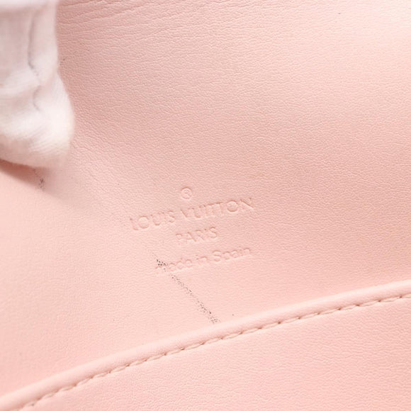 LOUIS VUITTON Monogram Vernis Thompson Street Bag Pink M91070 LV Auth ep12086