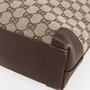 GUCCI GG Canvas Hand Bag Beige Gold 002 1119 1705 Auth ep12088-10