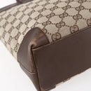 GUCCI GG Canvas Hand Bag Beige Gold 002 1119 1705 Auth ep12088-13