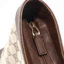 GUCCI GG Canvas Hand Bag Beige Gold 002 1119 1705 Auth ep12088-14