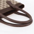 GUCCI GG Canvas Hand Bag Beige Gold 002 1119 1705 Auth ep12088-7
