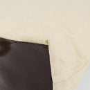 FENDI Hand Bag Canvas Ivory Auth ep12091-9