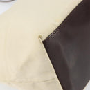 FENDI Hand Bag Canvas Ivory Auth ep12091-14
