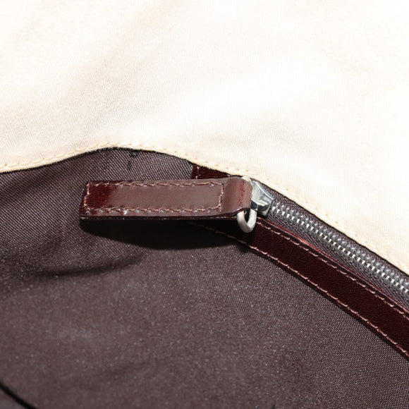 FENDI Hand Bag Canvas Ivory Auth ep12091