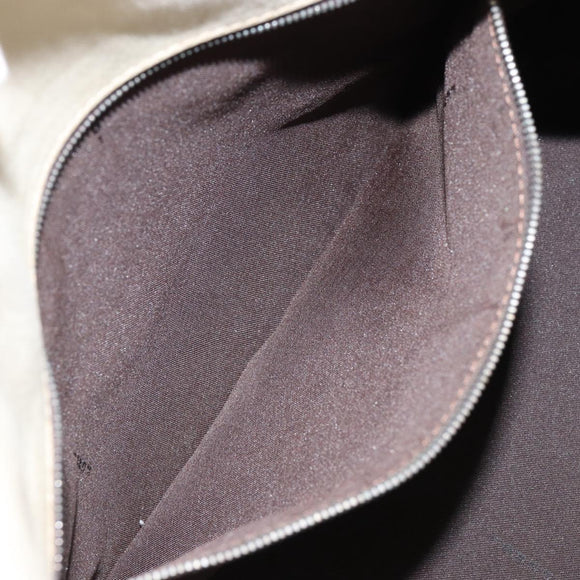 FENDI Hand Bag Canvas Ivory Auth ep12091