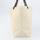 FENDI Hand Bag Canvas Ivory Auth ep12091-3