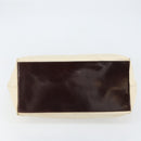 FENDI Hand Bag Canvas Ivory Auth ep12091-5