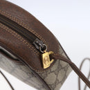 GUCCI GG Supreme Shoulder Bag PVC Beige Gold 116 02 607 Auth ep12092-9