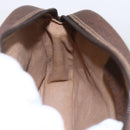 GUCCI GG Supreme Shoulder Bag PVC Beige Gold 116 02 607 Auth ep12092-21