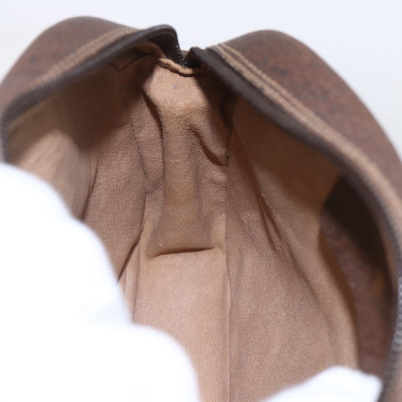 GUCCI GG Supreme Shoulder Bag PVC Beige Gold 116 02 607 Auth ep12092