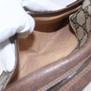 GUCCI GG Supreme Shoulder Bag PVC Beige Gold 116 02 607 Auth ep12092-11