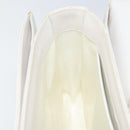 GUCCI Hand Bag Leather White Gold Auth ep12094-20