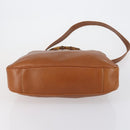 GUCCI Bamboo Shoulder Bag Leather 2way Brown Gold 001 2852 1577 0 Auth ep12095-11