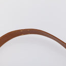 GUCCI Bamboo Shoulder Bag Leather 2way Brown Gold 001 2852 1577 0 Auth ep12095-8