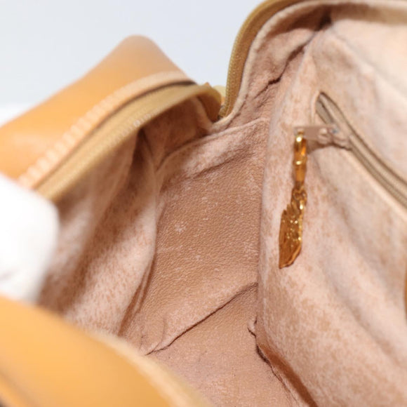 GUCCI Micro GG Supreme Shoulder Bag PVC Beige Gold 001 113 0942 Auth ep12096