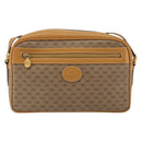 GUCCI Micro GG Supreme Shoulder Bag PVC Beige Gold 001 113 0942 Auth ep12096-2