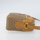 GUCCI Micro GG Supreme Shoulder Bag PVC Beige Gold 001 113 0942 Auth ep12096-4