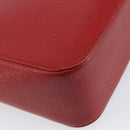 GUCCI Bamboo Hand Bag Leather Red 002 1061 Auth ep12097-16