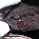 GUCCI GG Canvas Tote Bag Beige Silver 28893 Auth ep12098-19