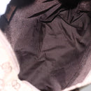 GUCCI GG Canvas Tote Bag Beige Silver 28893 Auth ep12098-11