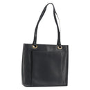 GUCCI Tote Bag Leather Black Gold 002 1817 0336 Auth ep12099-1