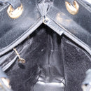 GUCCI Tote Bag Leather Black Gold 002 1817 0336 Auth ep12099-20