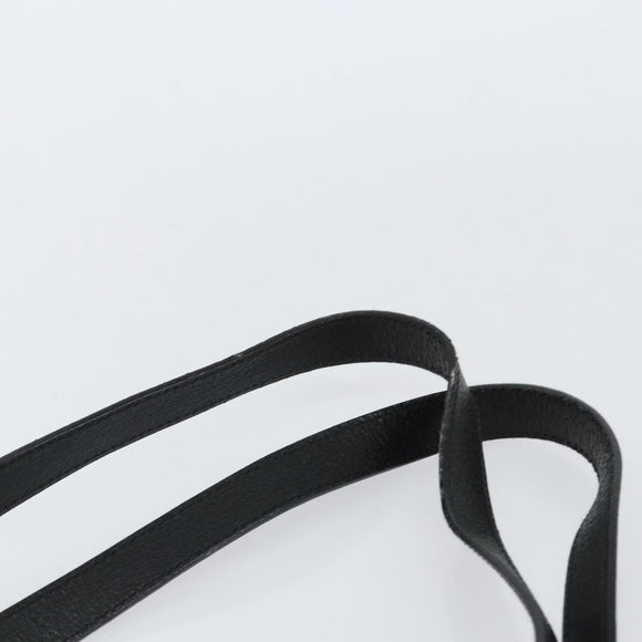 GUCCI Tote Bag Leather Black Gold 002 1817 0336 Auth ep12099