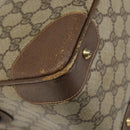 GUCCI GG Supreme Boston Bag PVC Beige Gold 002 123 0167 Auth ep12100-13