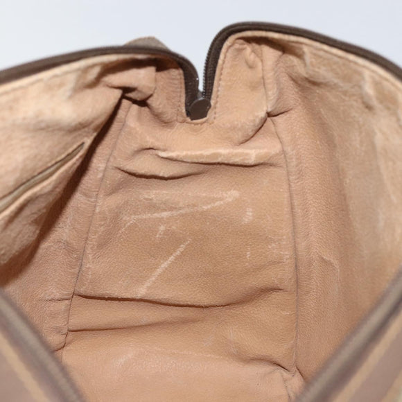 GUCCI GG Supreme Boston Bag PVC Beige Gold 002 123 0167 Auth ep12100