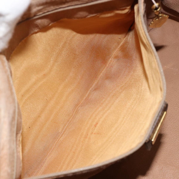 GUCCI GG Supreme Boston Bag PVC Beige Gold 002 123 0167 Auth ep12100