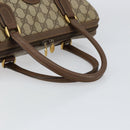 GUCCI GG Supreme Boston Bag PVC Beige Gold 002 123 0167 Auth ep12100-7
