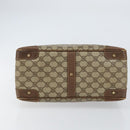 GUCCI GG Supreme Boston Bag PVC Beige Gold 002 123 0167 Auth ep12100-9