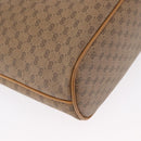 GUCCI Micro GG Supreme Shoulder Bag PVC Beige Gold 001 109 0693 Auth ep12102-10