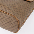 GUCCI Micro GG Supreme Shoulder Bag PVC Beige Gold 001 109 0693 Auth ep12102-11