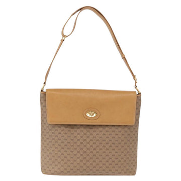 GUCCI Micro GG Supreme Shoulder Bag PVC Beige Gold 001 109 0693 Auth ep12102 - 0