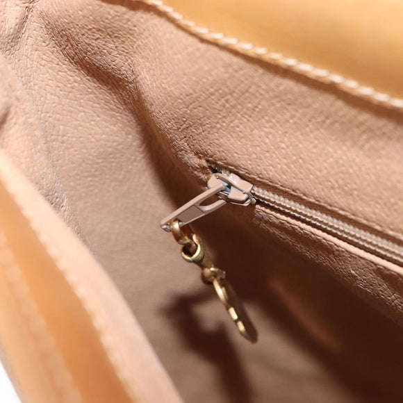 GUCCI Micro GG Supreme Shoulder Bag PVC Beige Gold 001 109 0693 Auth ep12102