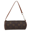 LOUIS VUITTON Monogram Papillon Pouch LV Auth ep12103-1