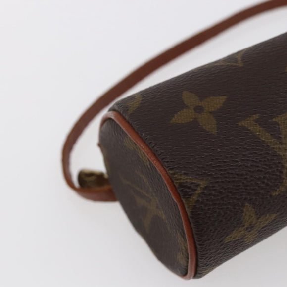 LOUIS VUITTON Monogram Papillon Pouch LV Auth ep12103