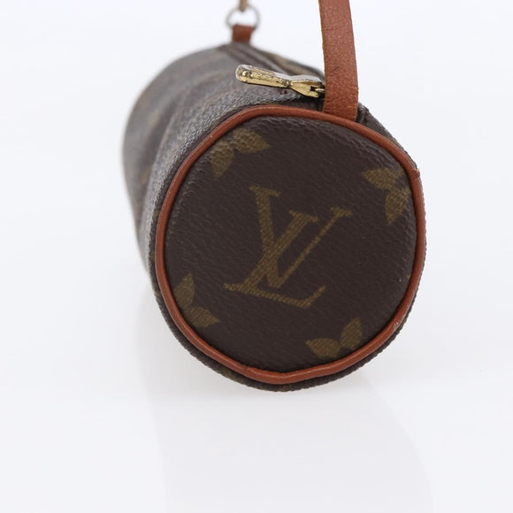 LOUIS VUITTON Monogram Papillon Pouch LV Auth ep12103