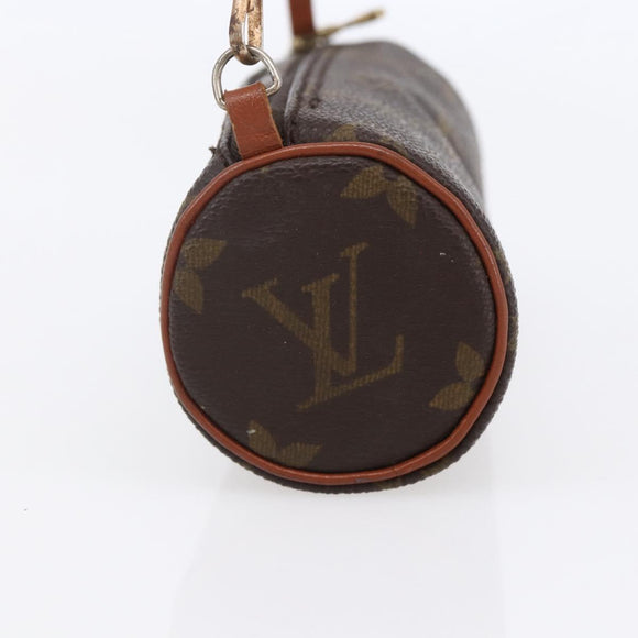 LOUIS VUITTON Monogram Papillon Pouch LV Auth ep12103