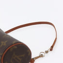 LOUIS VUITTON Monogram Papillon Pouch LV Auth ep12103-8