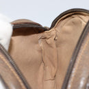 GUCCI GG Plus Supreme Shoulder Bag PVC Beige Gold Auth ep12104-19