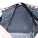 Burberrys Nova Check Boston Bag Canvas Beige Gold Auth ep12106-19