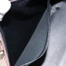 Burberrys Nova Check Boston Bag Canvas Beige Gold Auth ep12106-12