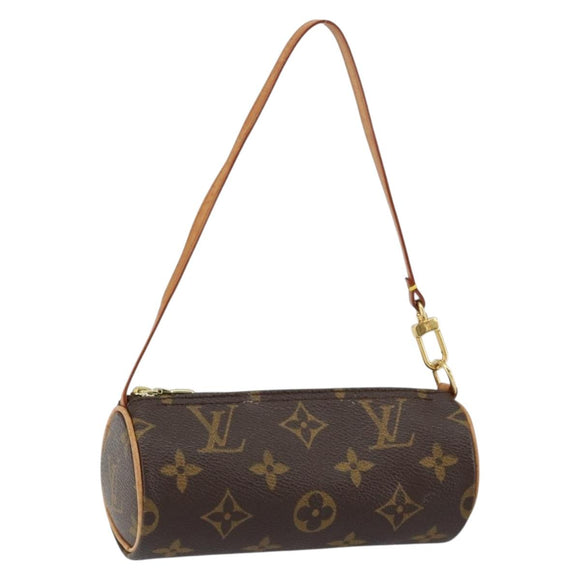 LOUIS VUITTON Monogram Papillon Pouch LV Auth ep12108