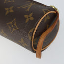 LOUIS VUITTON Monogram Papillon Pouch LV Auth ep12108-15