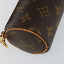 LOUIS VUITTON Monogram Papillon Pouch LV Auth ep12108-16