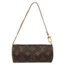 LOUIS VUITTON Monogram Papillon Pouch LV Auth ep12108-13