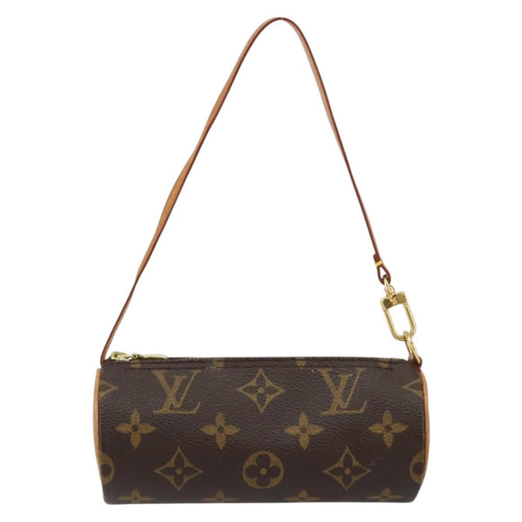 LOUIS VUITTON Monogram Papillon Pouch LV Auth ep12108