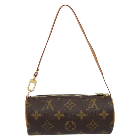 LOUIS VUITTON Monogram Papillon Pouch LV Auth ep12108